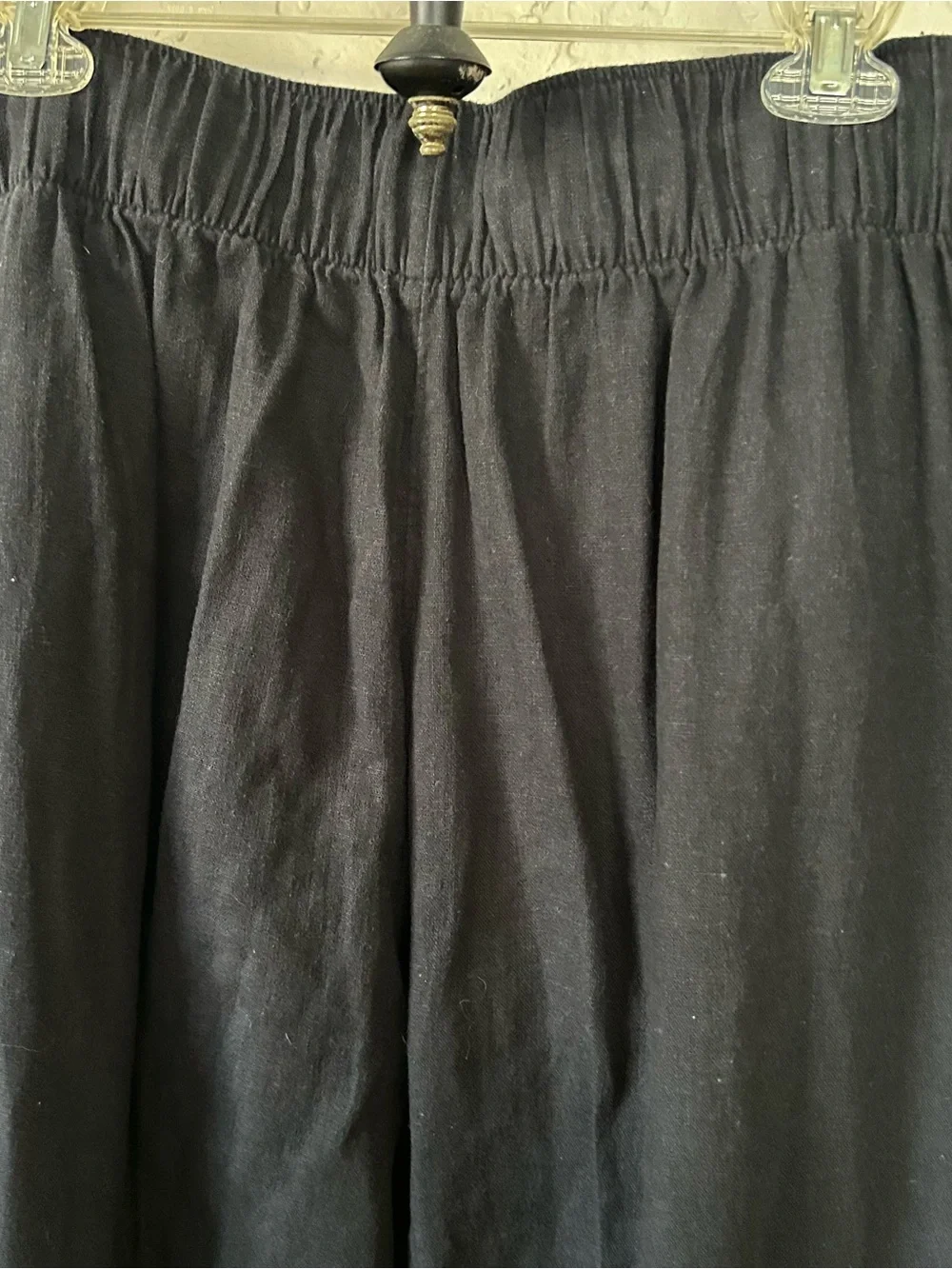 Abercrombie & Fitch Linen Blend Wide Leg Pants in Long - Picture 6 of 6